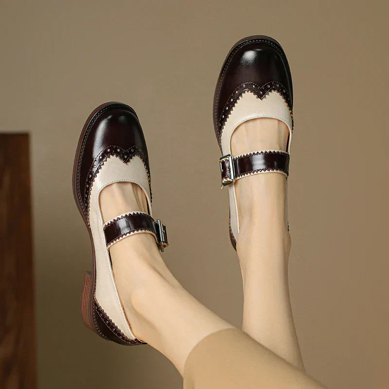 Miana – Elegant Leather Mary Janes