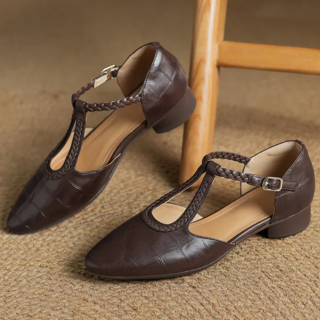 Kepa Leather Mary Janes – Elegant Classic Mary Janes