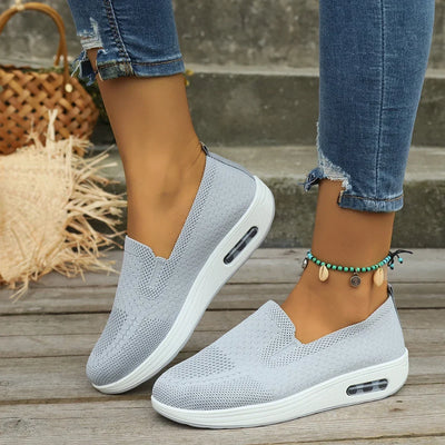 Trixie™ – Elegant Platform Mesh Sneakers