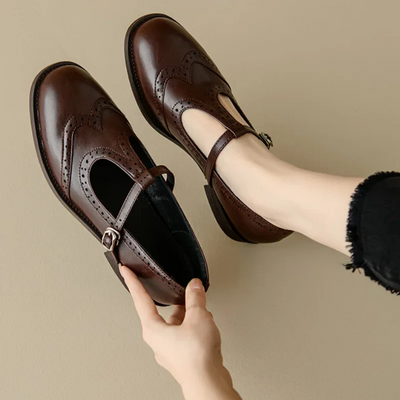 Lincy – Timeless Elegant T-Strap Mary Janes