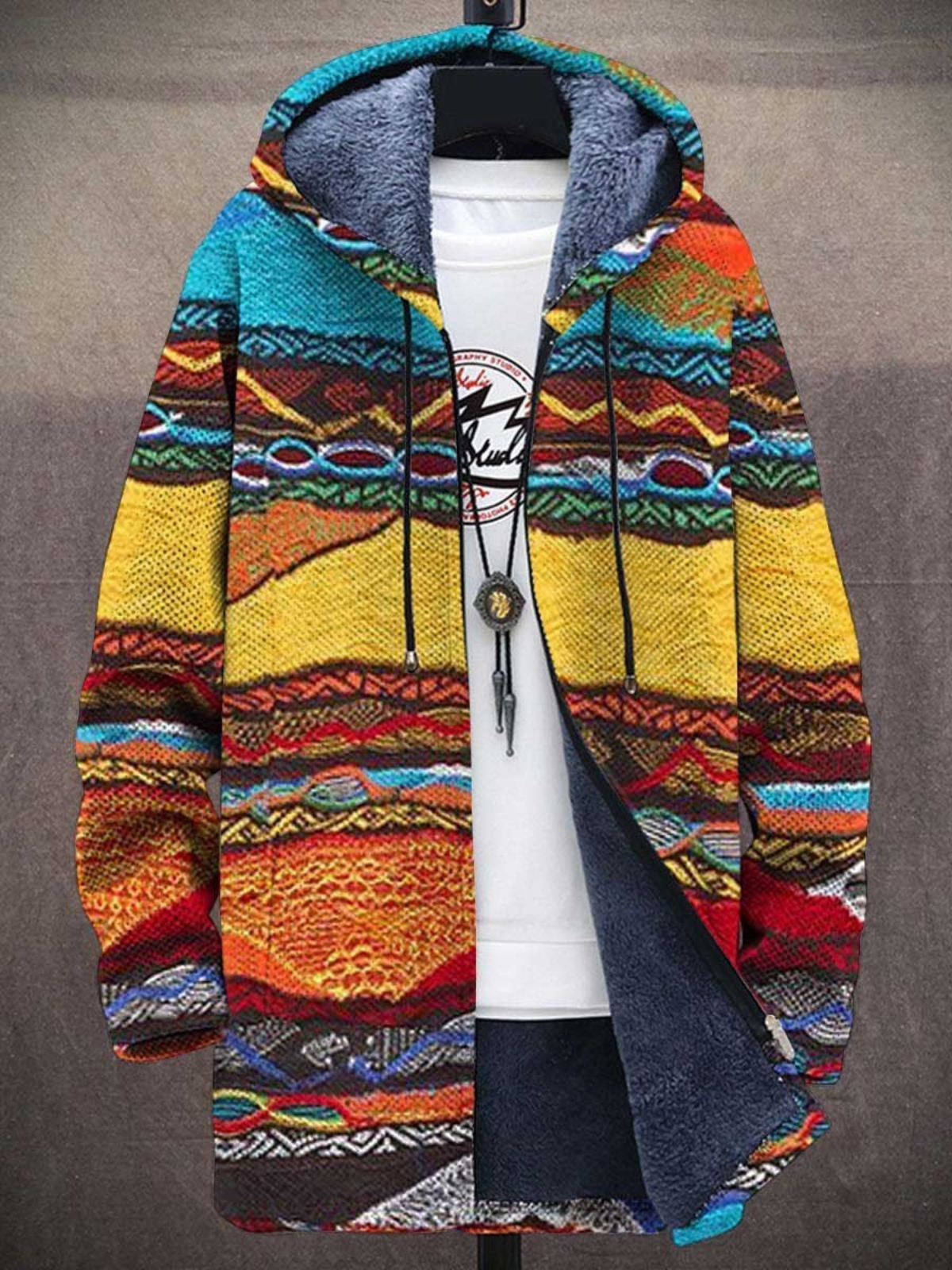 Felicitas – Elegant Tribal Sunset Hoodie