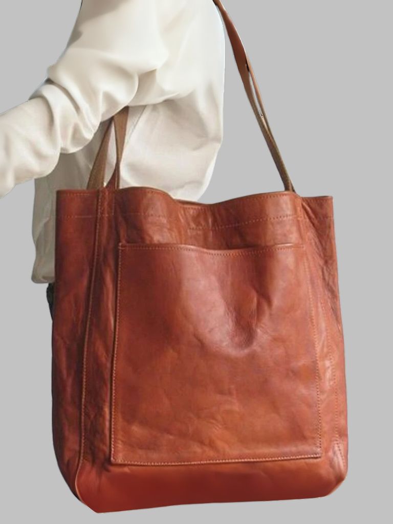 SABINE – Elegant Waxed Tote