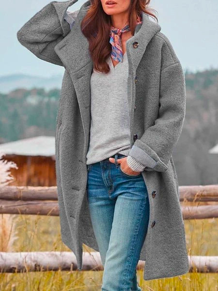 Bambi™ – Elegant Mid-Length Everyday Coat