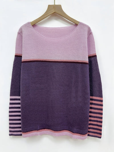 Katharina – Elegant Striped Sweater