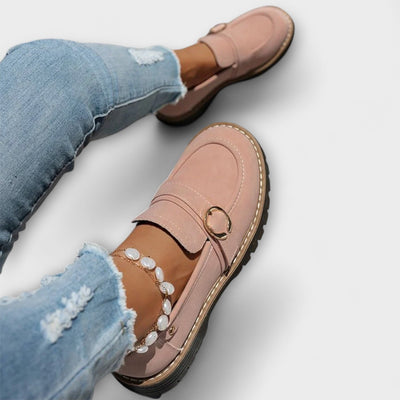 Lora – Elegant Casual Moccasins with Rounded Toe for a Sophisticated Look
