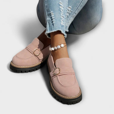 Lora – Elegant Casual Moccasins with Rounded Toe for a Sophisticated Look