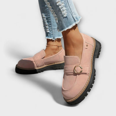 Lora – Elegant Casual Moccasins with Rounded Toe for a Sophisticated Look