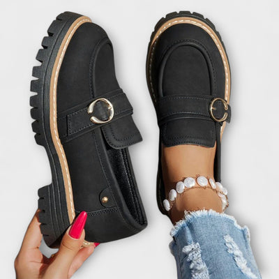 Lora – Elegant Casual Moccasins with Rounded Toe for a Sophisticated Look