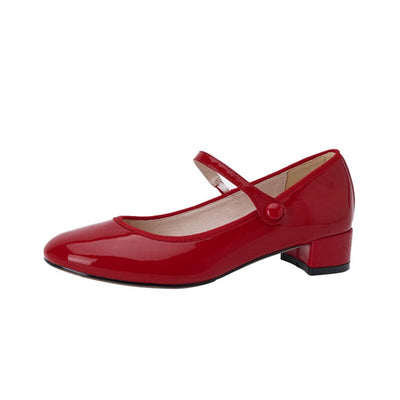 Livy – Elegant Leather Mary Janes