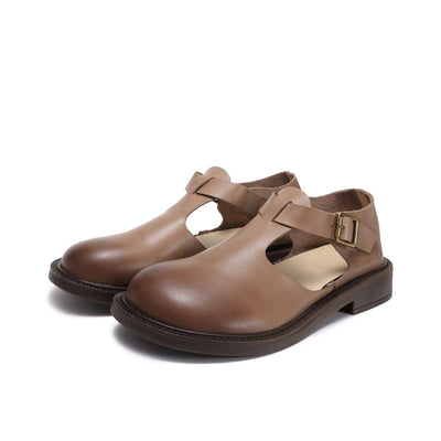 Katee – Elegant Leather Mary Janes