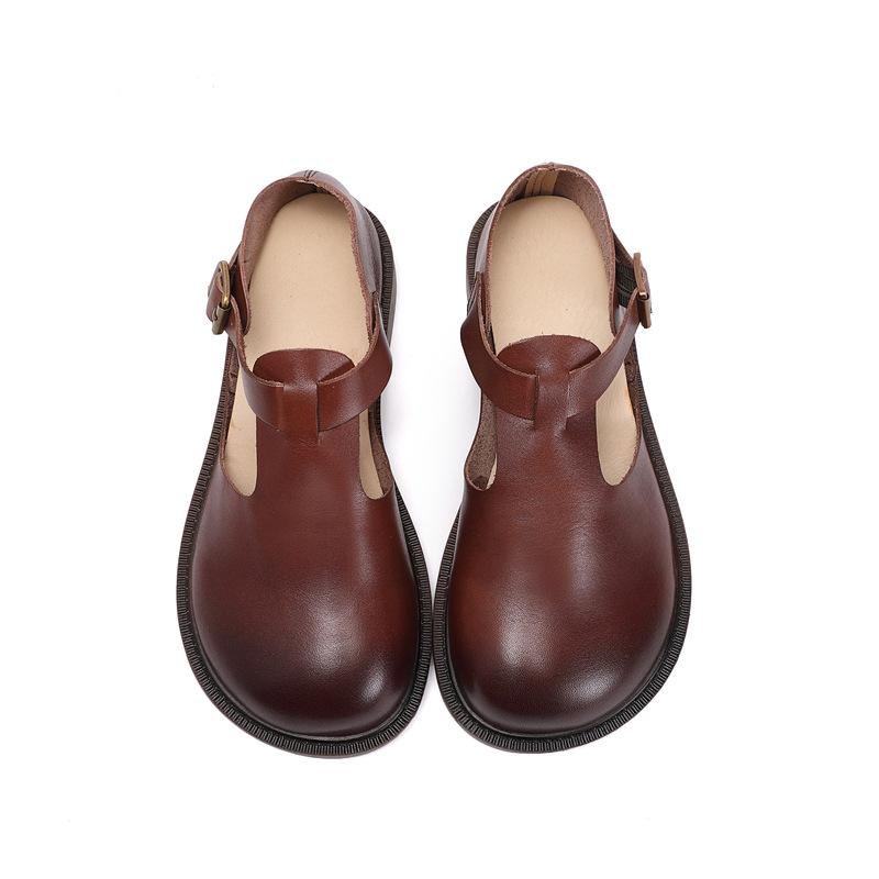 Katee – Elegant Leather Mary Janes