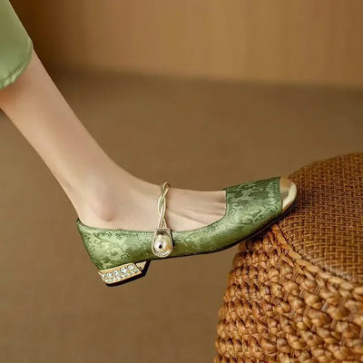 Minty – Elegant Mary Jane Flats