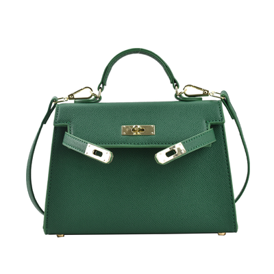 Elise | Clutch Bag with Gold Accents