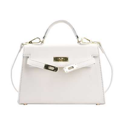 Elise | Clutch Bag with Gold Accents