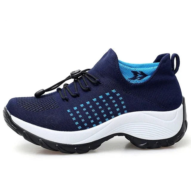 LilacLuxe™ – Elegant Pain-Relief Sneakers