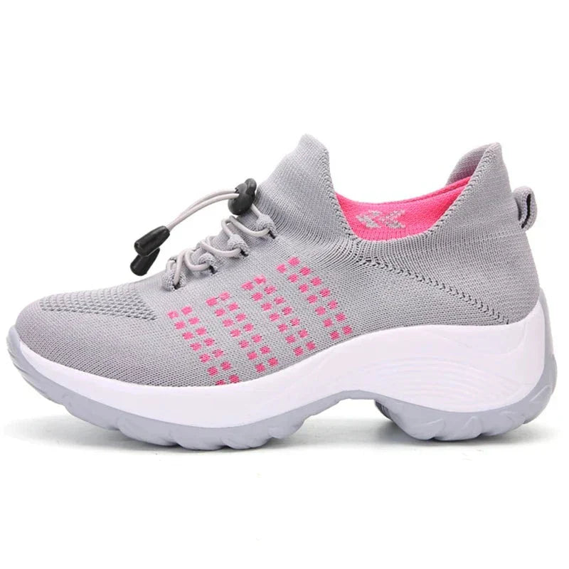 LilacLuxe™ – Elegant Pain-Relief Sneakers