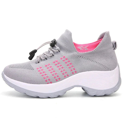 LilacLuxe™ – Elegant Pain-Relief Sneakers
