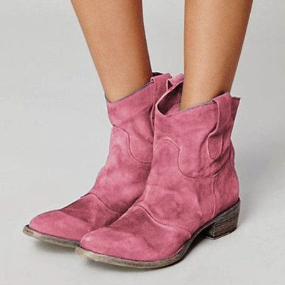 Lyla Ridge – Elegant Suede Western Boots