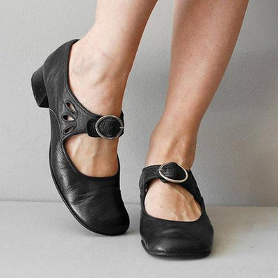 Myla™ – Elegant Leather Pumps