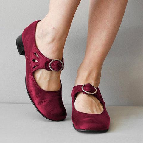 Myla™ – Elegant Leather Pumps