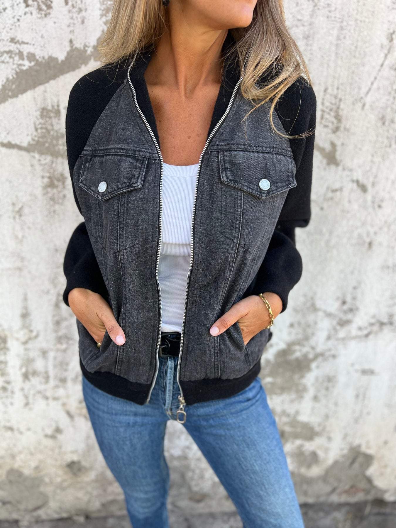 Zoe™ - Stilet Denim Jacket