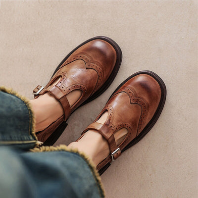 Paise – Elegant Leather Mary Janes