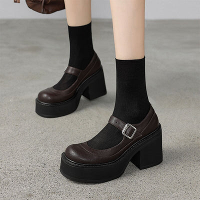 Ivory – Elegant Leather Pumps