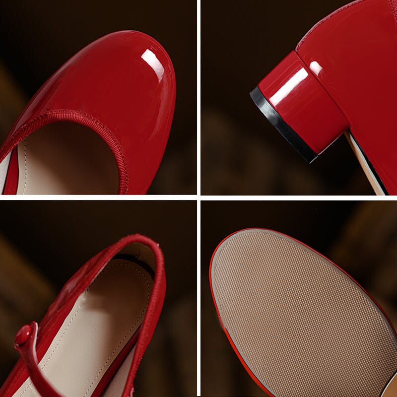 Livy – Elegant Leather Mary Janes