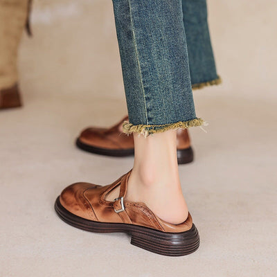 Paise – Elegant Leather Mary Janes