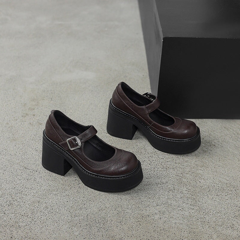 Ivory – Elegant Leather Pumps