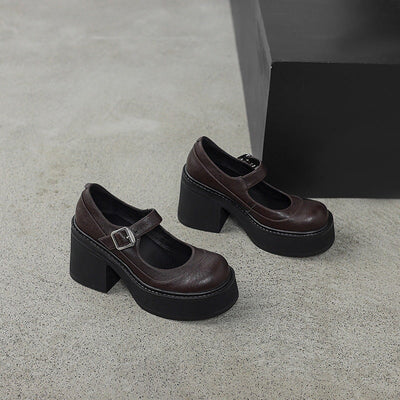 Ivory – Elegant Leather Pumps