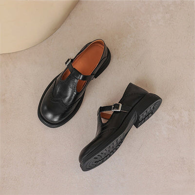 Paise – Elegant Leather Mary Janes