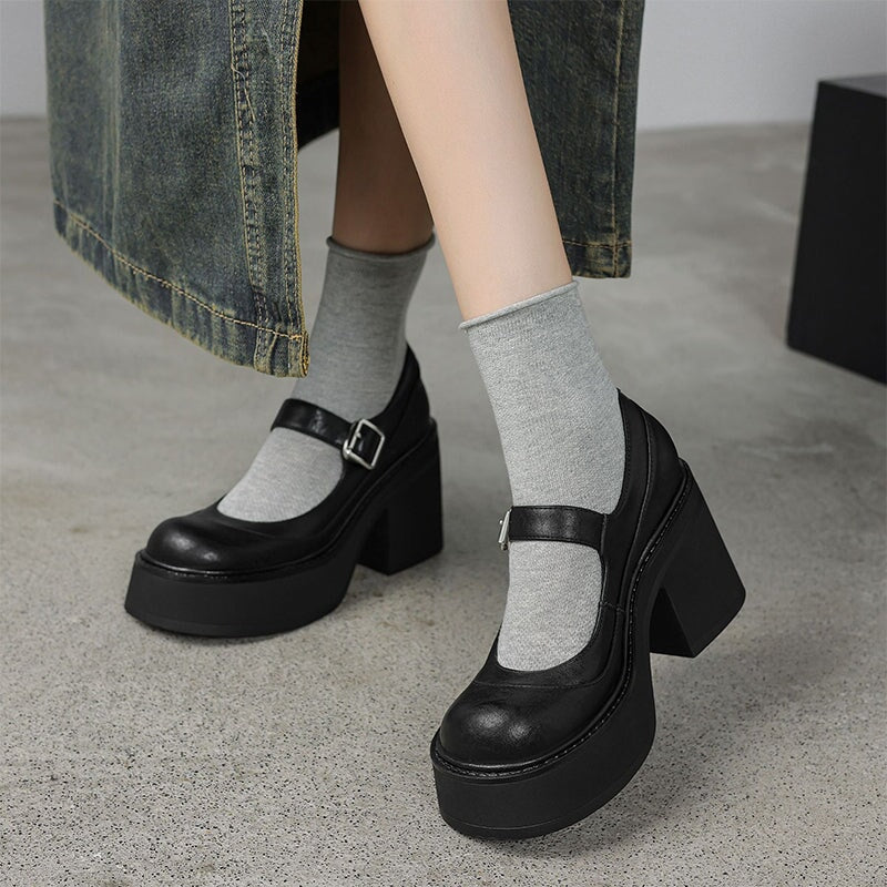 Ivory – Elegant Leather Pumps