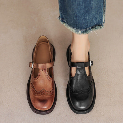 Paise – Elegant Leather Mary Janes