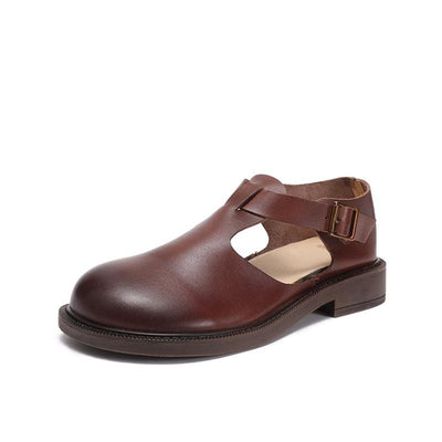 Katee – Elegant Leather Mary Janes