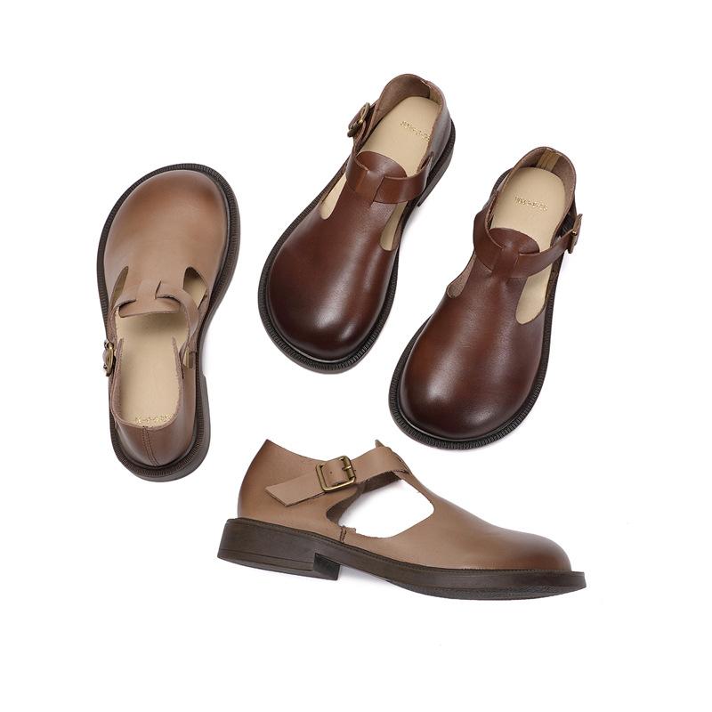 Katee – Elegant Leather Mary Janes