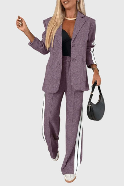 Kendall – Elegant Striped Set