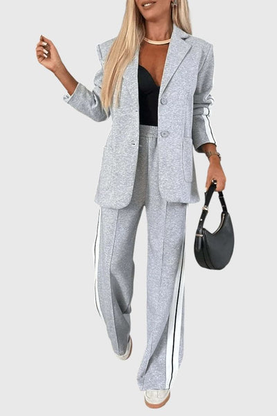 Kendall – Elegant Striped Set