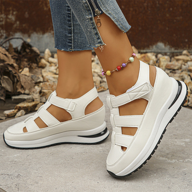 Nahal™ – Elegant Closed-Toe Sneaker Sandals