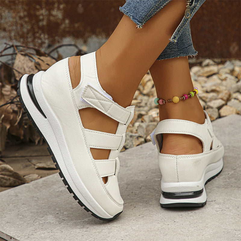 Nahal™ – Elegant Closed-Toe Sneaker Sandals