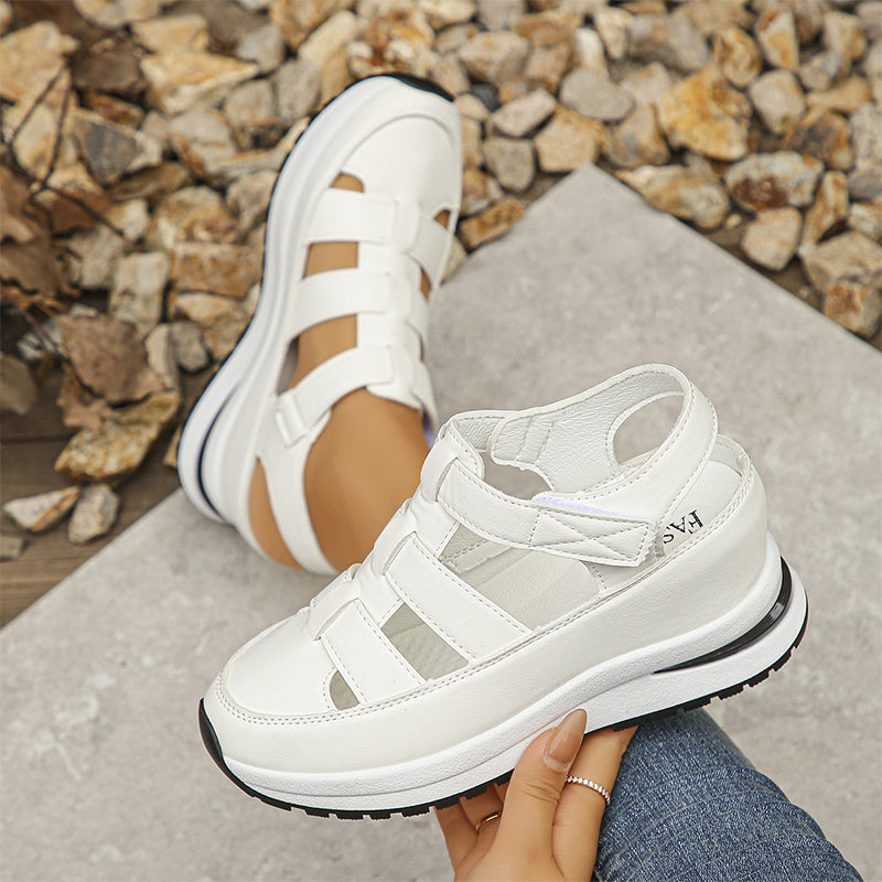 Nahal™ – Elegant Closed-Toe Sneaker Sandals