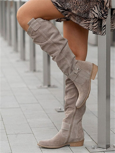 Sierra Dust Boots – Elegant Suede Ankle Boots