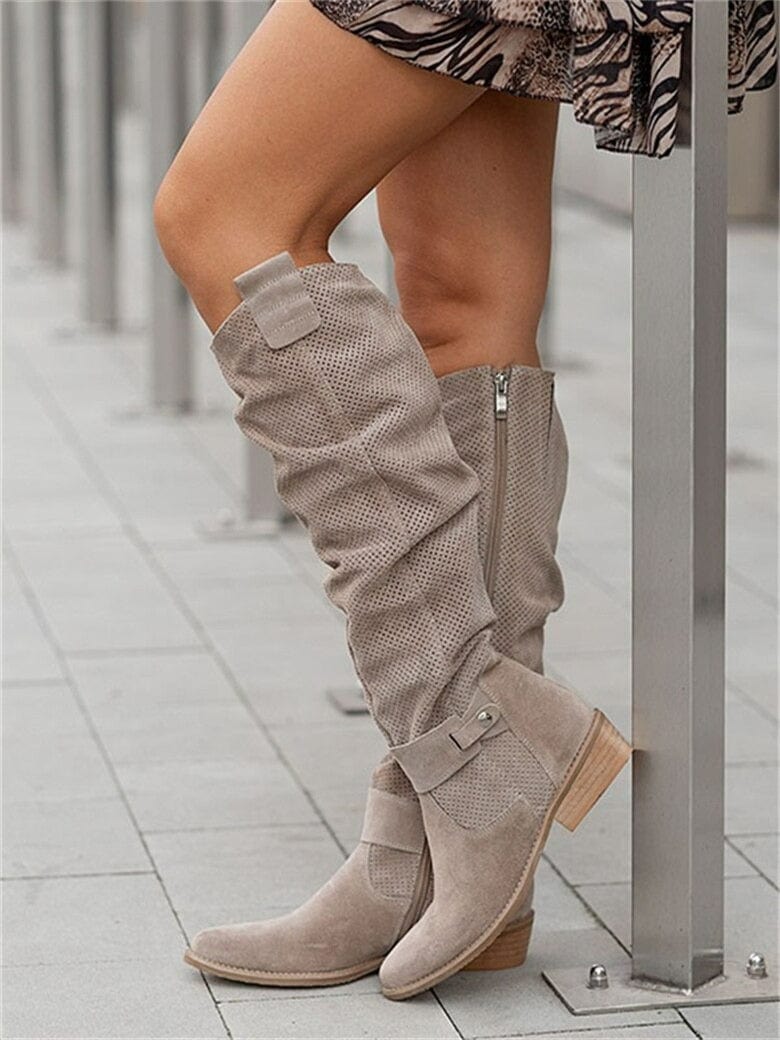 Sierra Dust Boots – Elegant Suede Ankle Boots